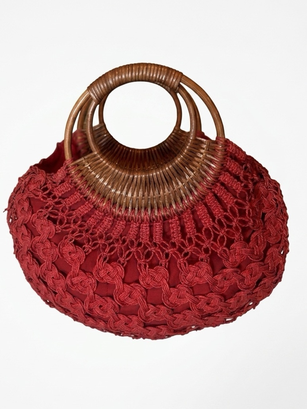 Straw handbag